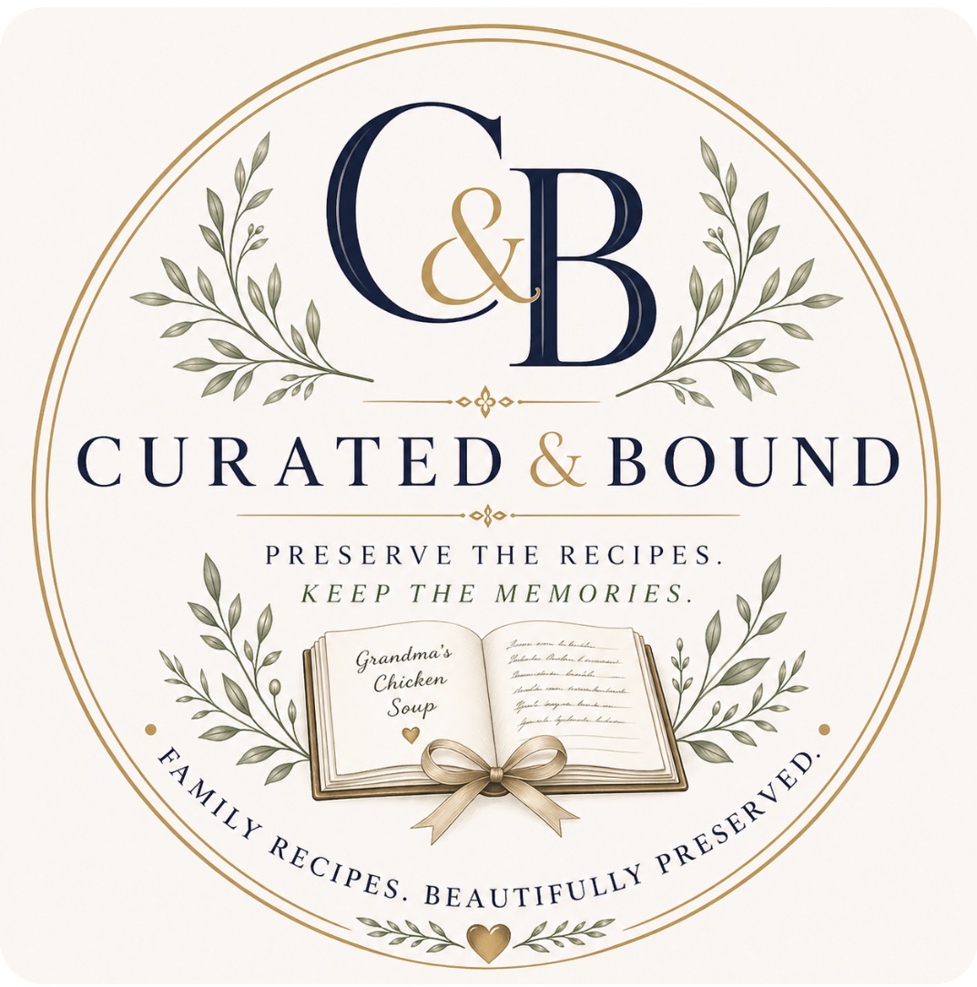 Curated & Bound logo
